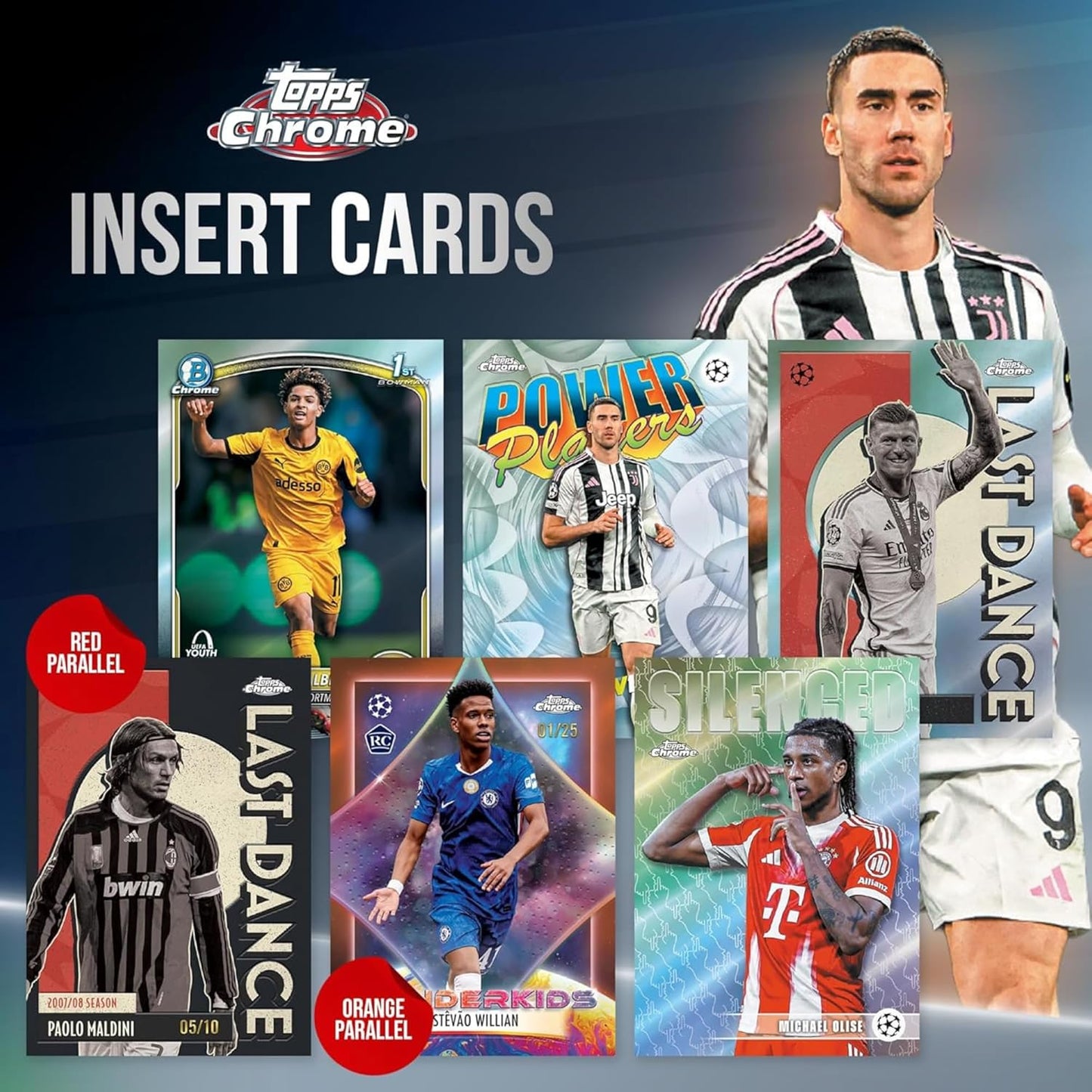 Topps Chrome UCC UEFA Club Competitions 2025-26 - Hanger Box