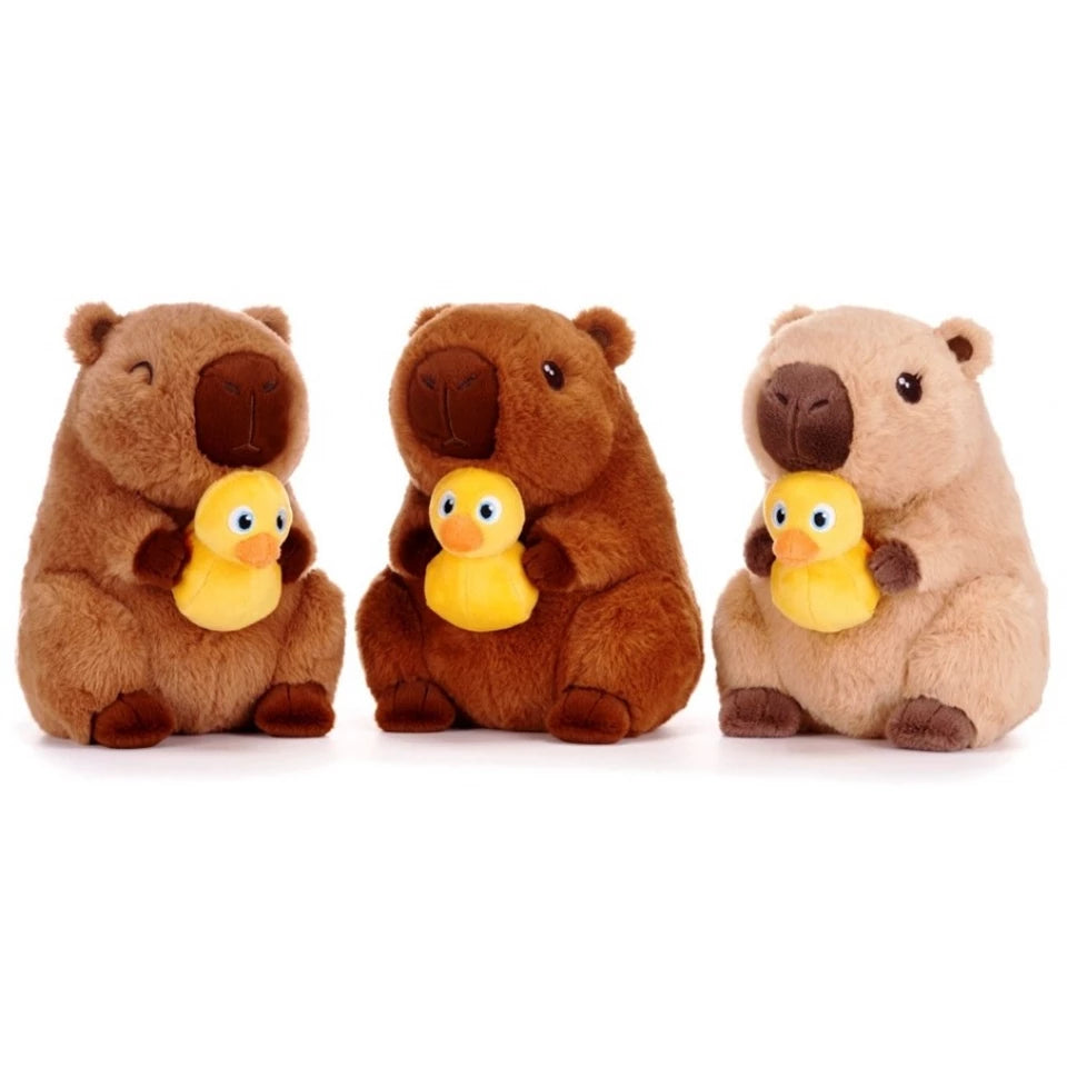 Capybara with YELLOW DUCK Plush Assortment