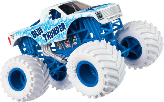Monster Jam 1:24 Die-Cast – Blue Thunder