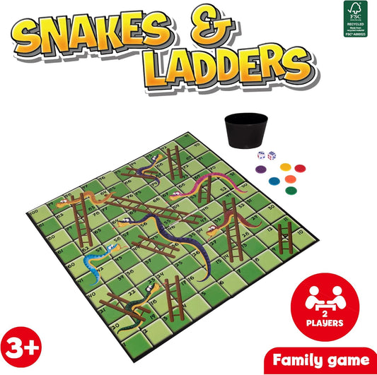 SNAKES & LADDERS CLASSIC GAME (HTI)