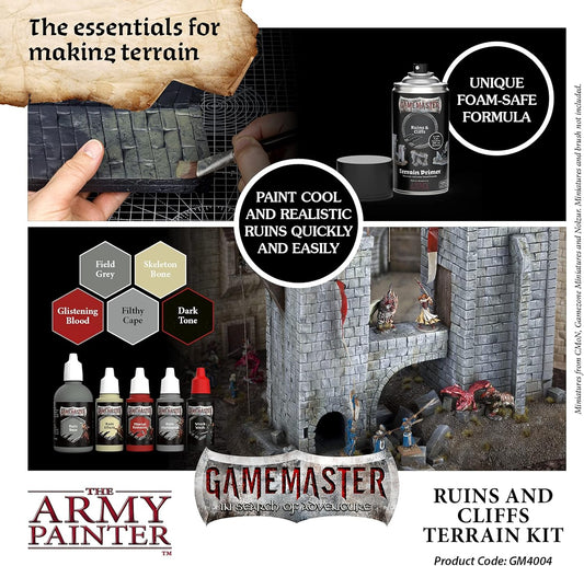 The Army Painter - GameMaster - Ruins & Cliffs Terrain Kit