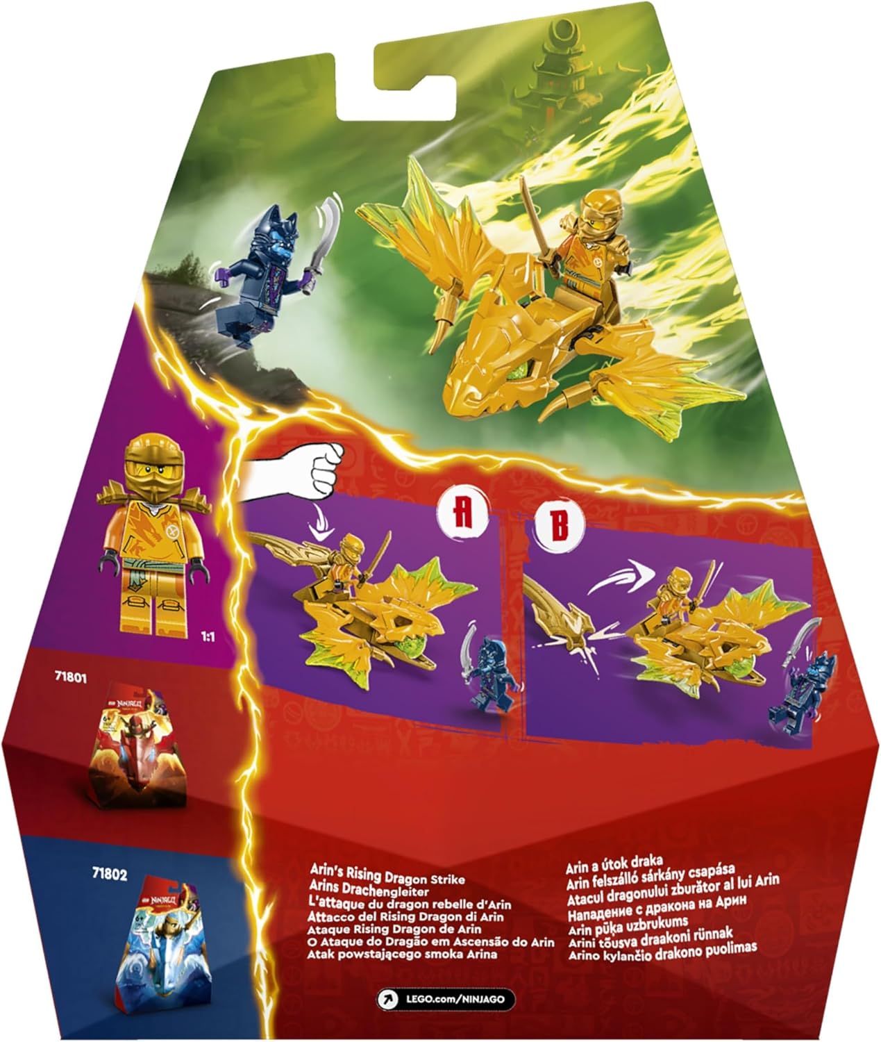 LEGO® | Ninjago: Arin's Rising Dragon Strike (71803)