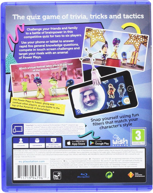 Knowledge is Power (PlayStation 4)