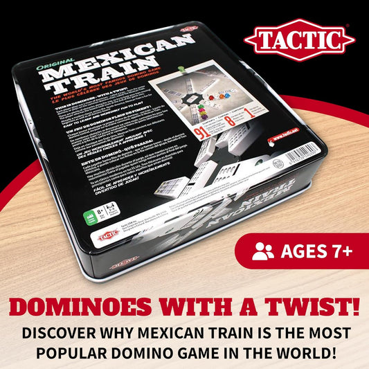 TACTIC - MEXICAN TRAIN - TIN BOX WITH WINDOW