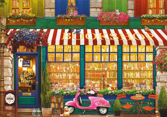 EDUCA VINTAGE BOOKSHOP JIGSAW PUZZLE (4000 PCS)