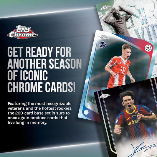 Topps Chrome UCC UEFA Club Competitions 2025-26 - Hanger Box