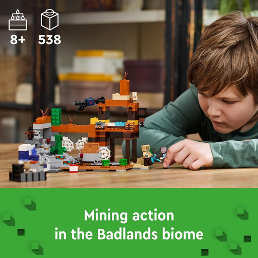 LEGO® | Minecraft: The Badlands Mineshaft (21263)