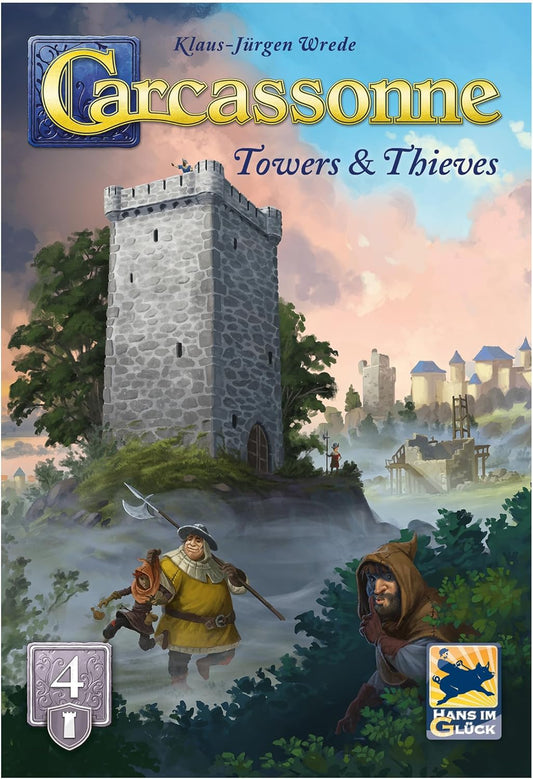 Carcassonne: Towers & 2 Thieves (Exp. 4 2025)
