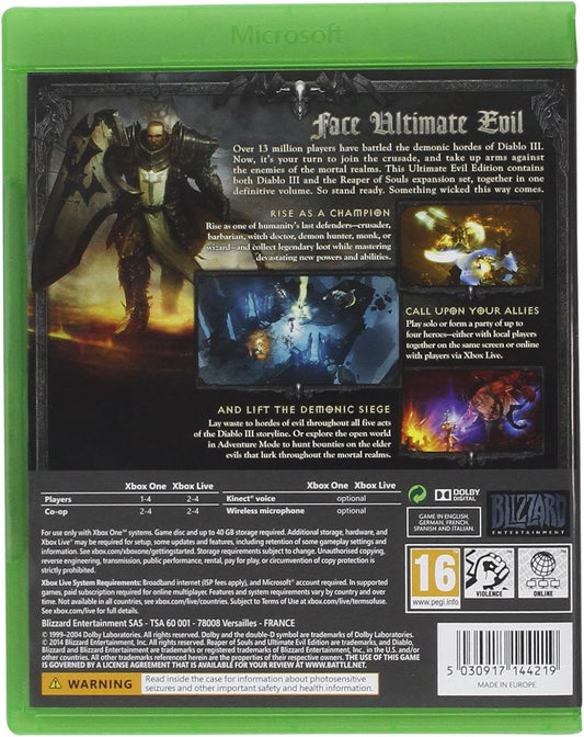 Diablo 3: Reaper of Souls (Xbox One)