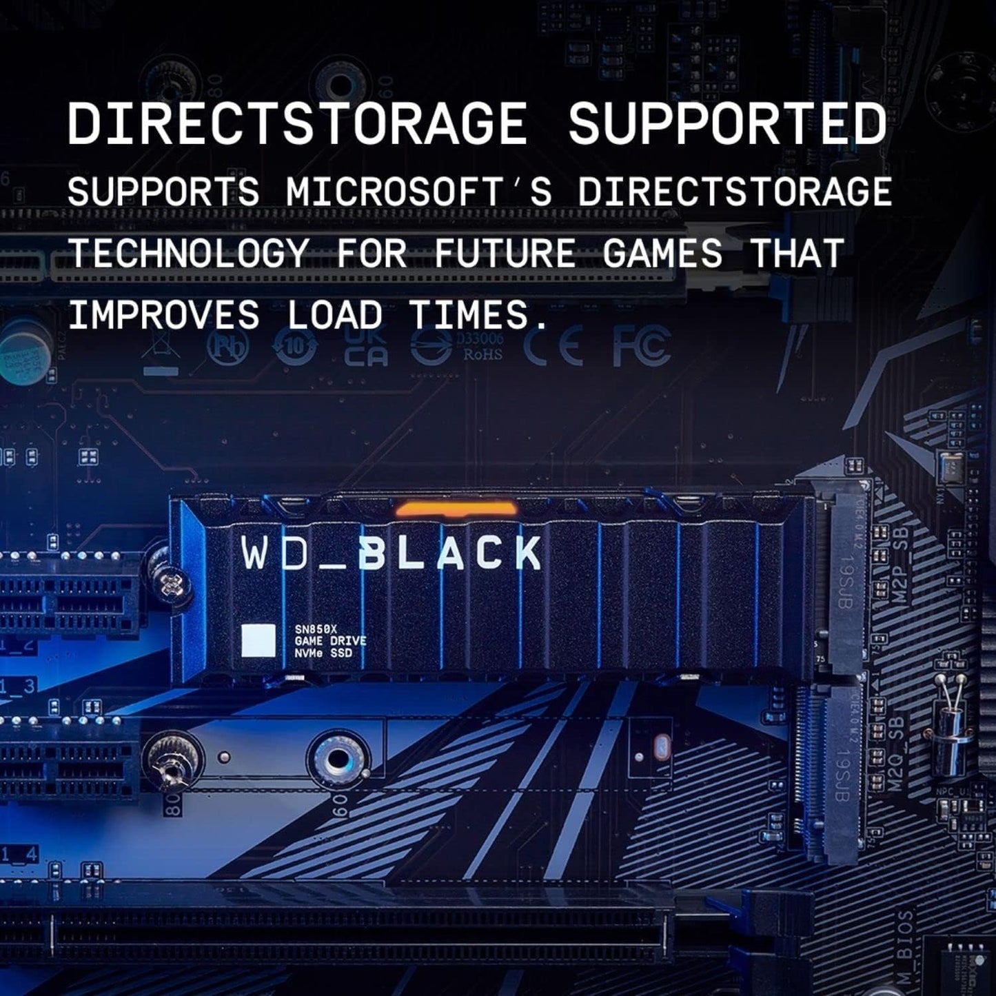 Western Digital PS5 2TB SSD Memory + Heatsink Gen4