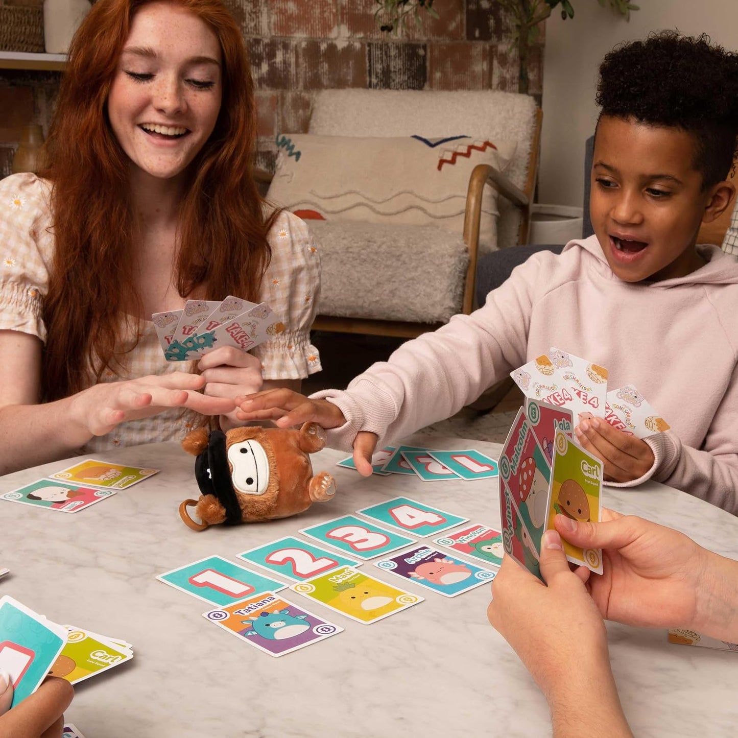 Squishmallows TAKE 4 Card Game
