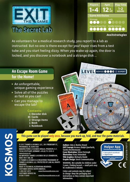 EXiT: The Secret Lab