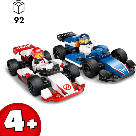 LEGO® | City: F1 Williams Racing & Haas F1 Race Cars (60464)