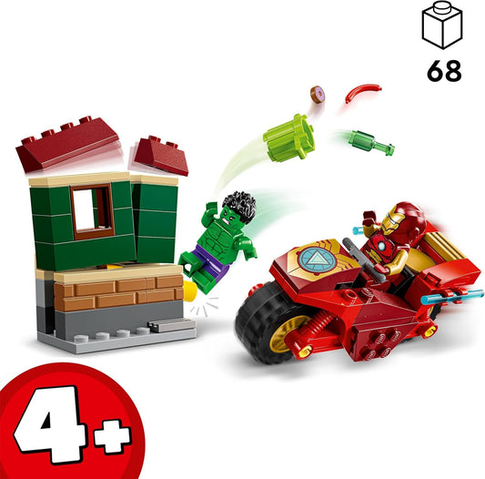 LEGO® | Marvel: Iron Man with Bike and The Hulk (76287)