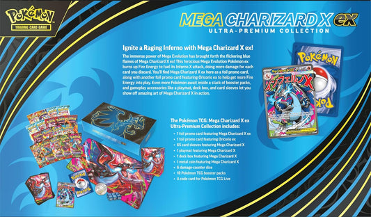 Pokemon TCG: Mega Charizard Ultra Premium Collection