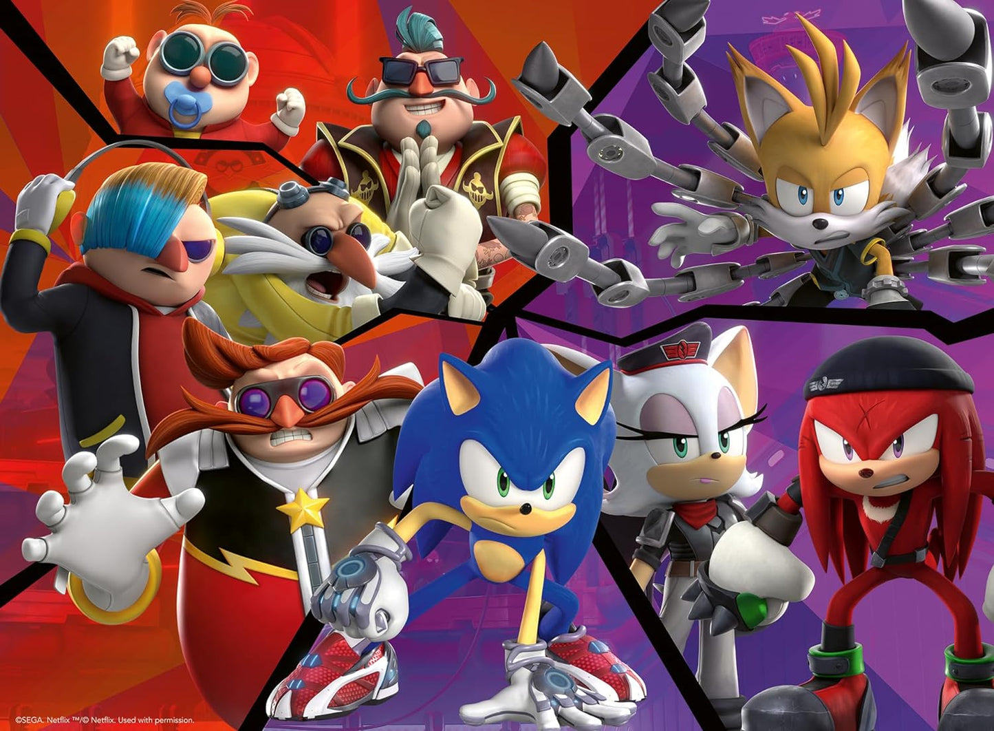 Ravensburger | SONIC PRIME XXL 100 PIECE JIGSAW PUZZLE