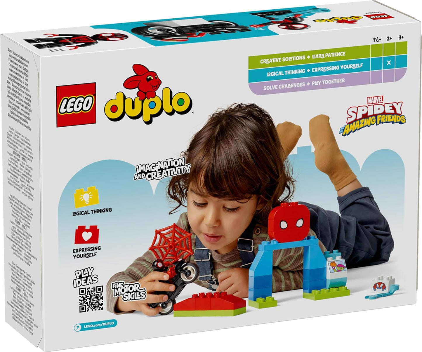 LEGO® | DUPLO: Spidey Spin's Motorcycle Adventure (10424)