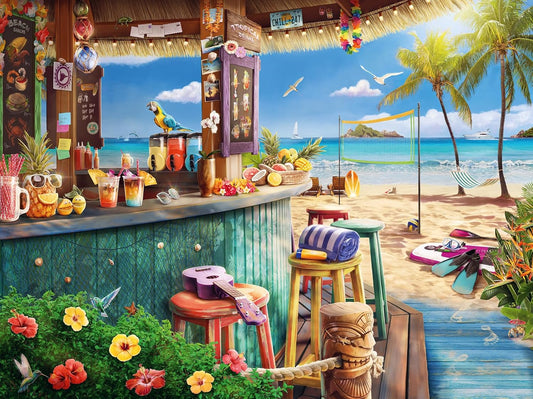 Ravensburger Beach Bar Breezes 1500pc Puzzle