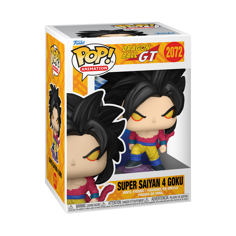 Funko POP Dragon Ball GT Super Saiyan 4 Goku boxed figure
