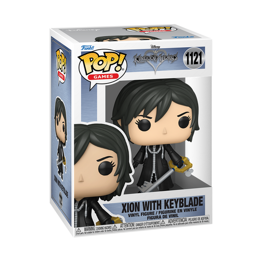 Funko POP Kingdom Hearts Xion with Keyblade boxed figure
