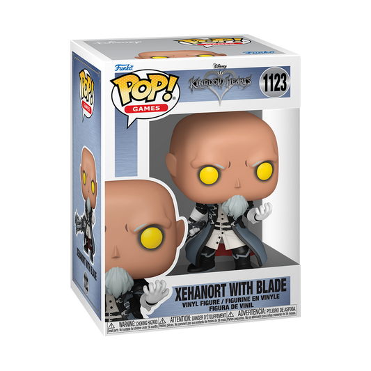 Funko POP Kingdom Hearts Xehanort with Blade boxed figure