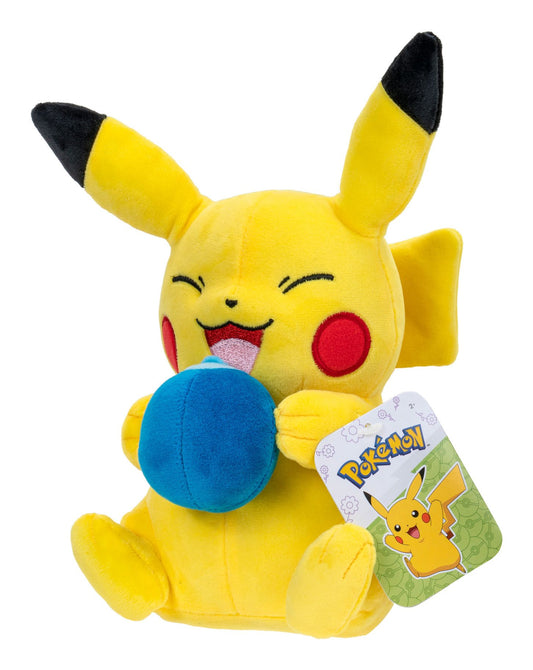 Pokémon - 8" Seasonal Plush - Pikachu with Oran Berry Accy