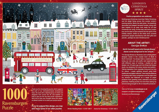Ravensburger | London's Christmas Spirit, 1000pc