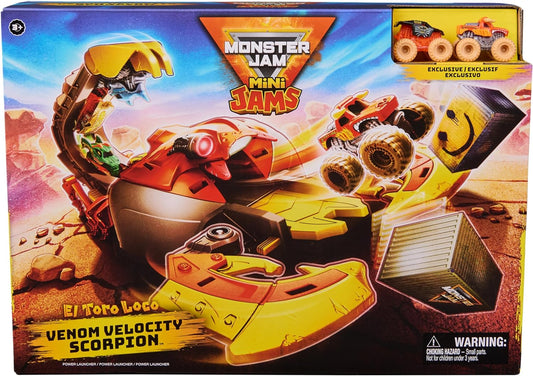 Monster Jam El Toro Loco Venom Velocity Scorpion