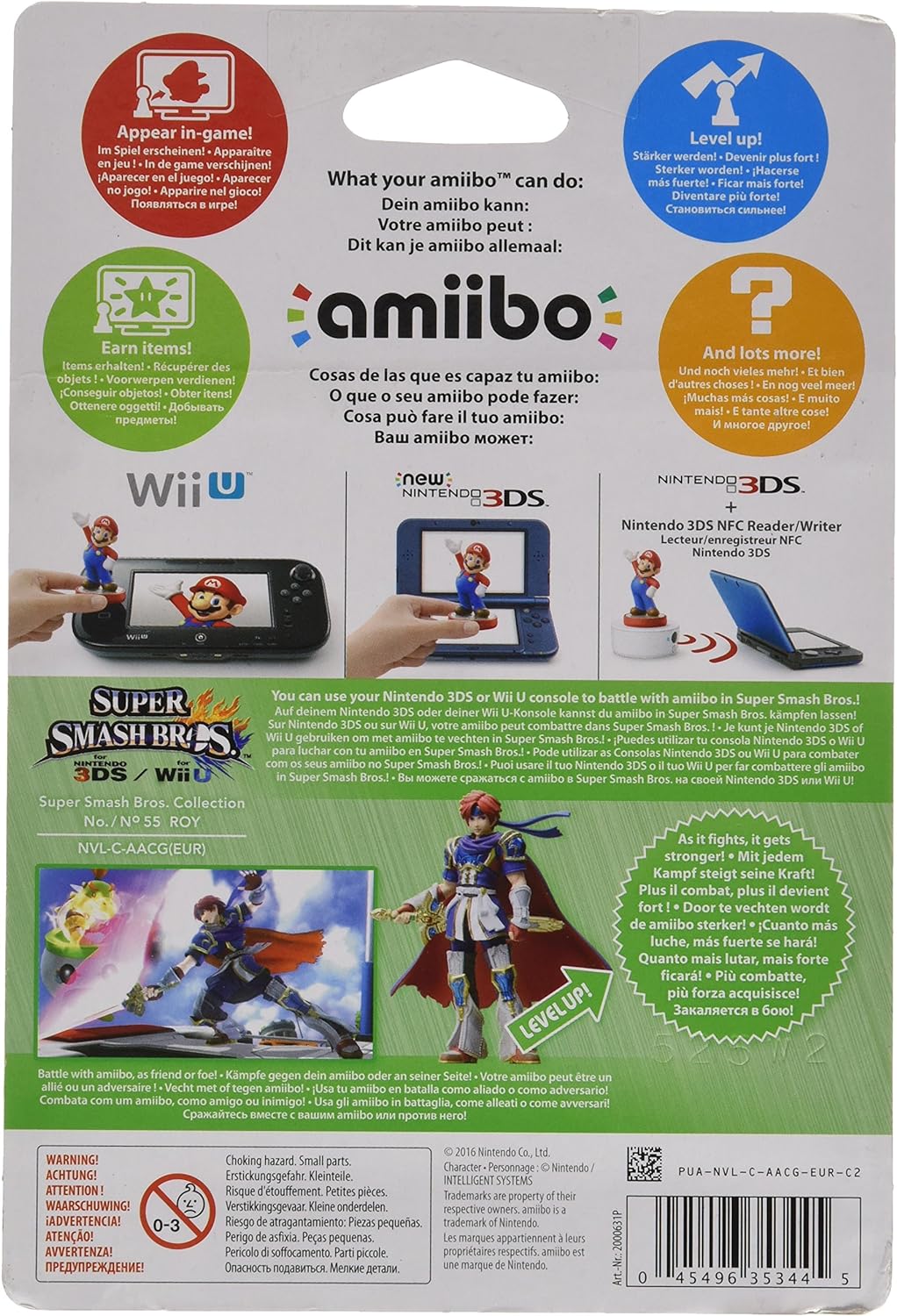 Roy - Super Smash Bros. - Nintendo Switch - Amiibo