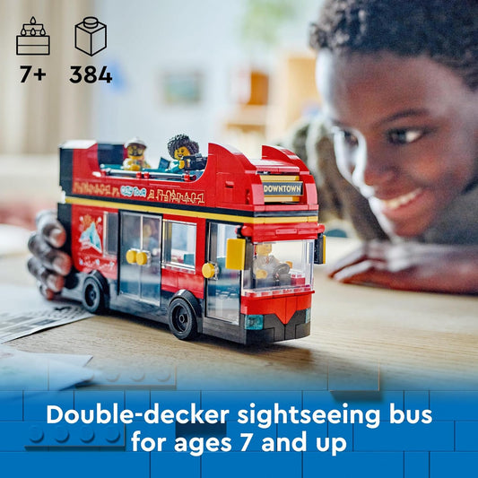 LEGO® | City - Red Double-Decker Sightseeing Bus (60407)