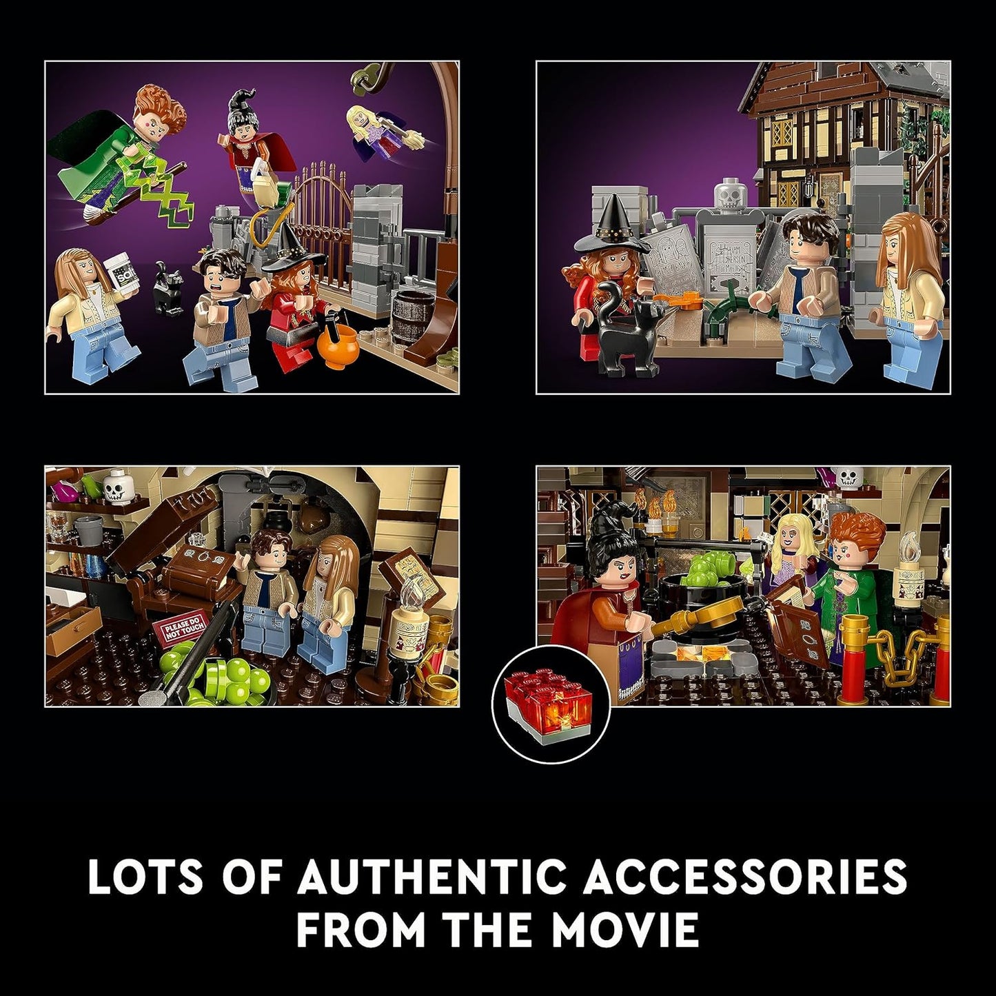 LEGO® | Exclusive, Ideas: Hocus Pocus Sandersons Sisters Cottage (21341)