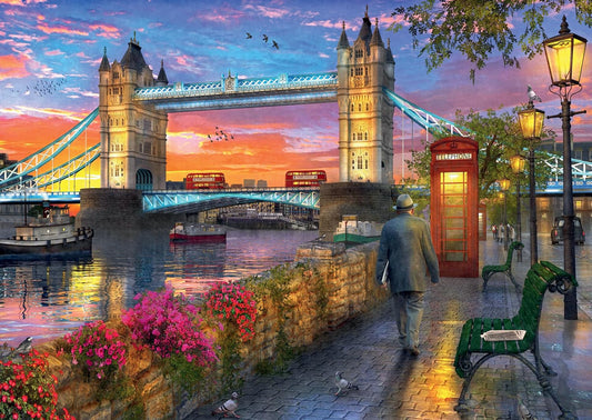 Ravensburger Tower Bridge at Sunset 1000pc Puzzle
