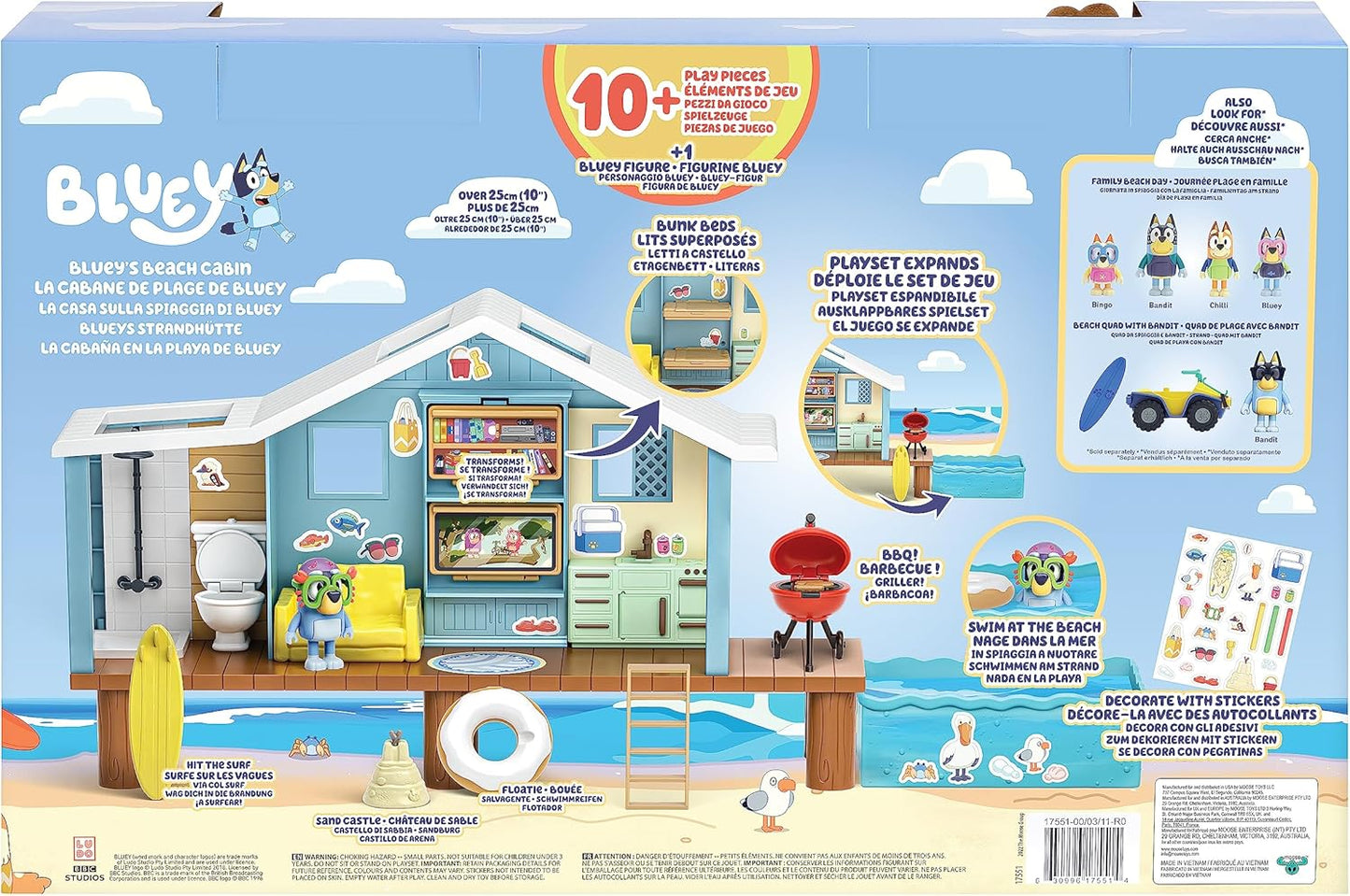 Bluey S9 Beach Cabin Adventure