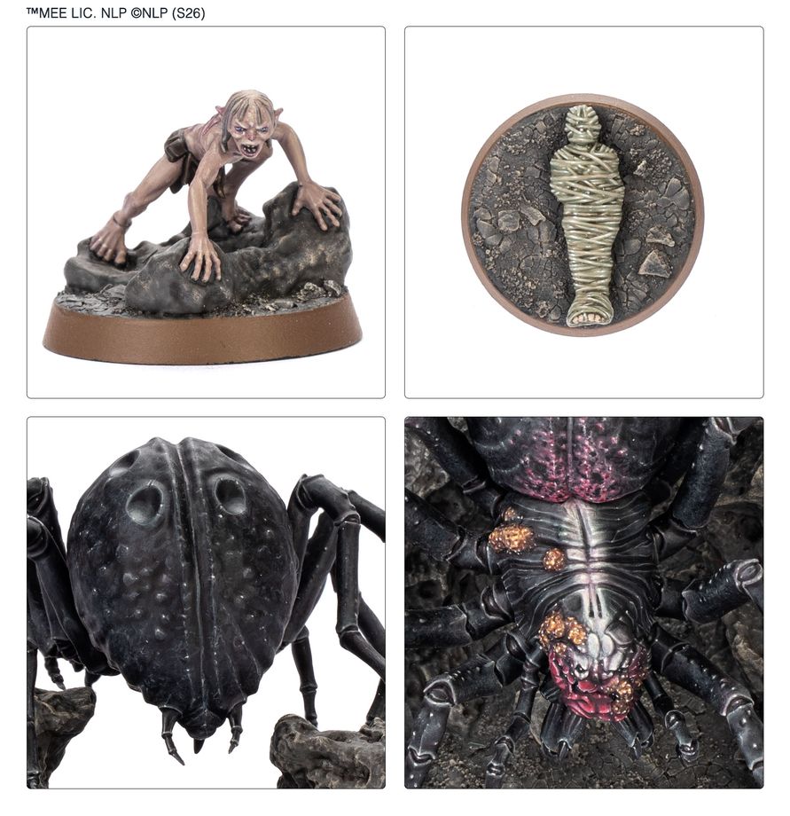 Middle-earth Strategy Battle Game: The Path of Cirith Ungol - Shelob & Gollum