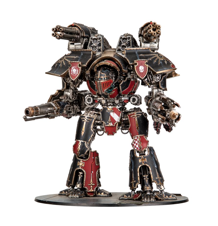 Legions Imperialis: Warlord Titan with Quake Cannon and Conversion Beam Extirpator - view 1