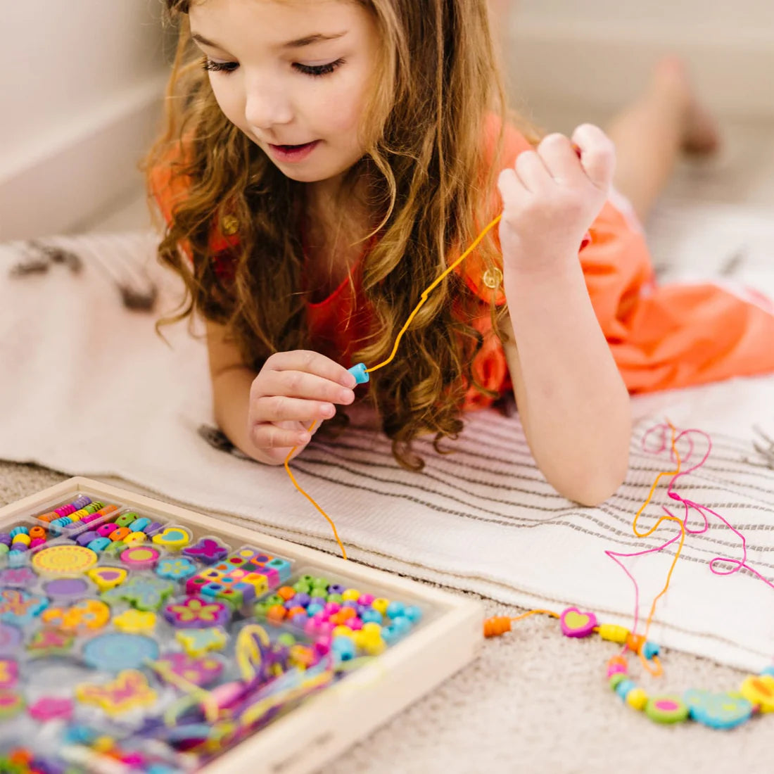 Melissa & Doug: Created by Me! Bead Bouquet Wooden Bead Kit