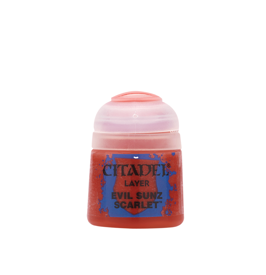 Citadel Layer Evil Sunz Scarlet paint pot