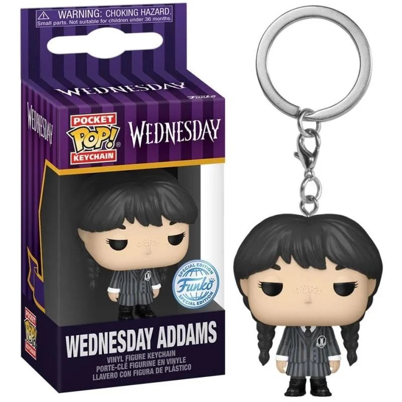 Funko POP! Keychain: Wednesday - Wednesday Addams