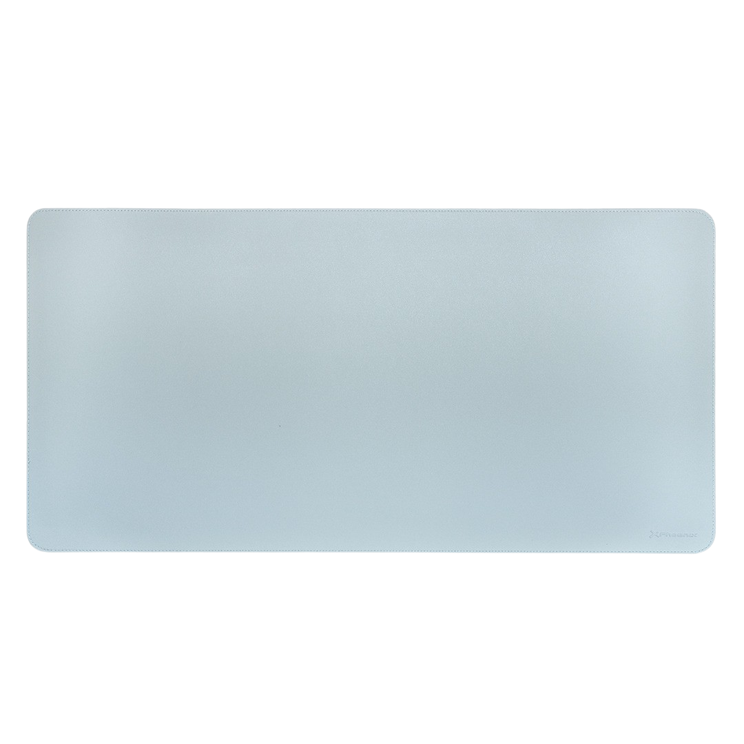 Phoenix MatePad PU Mouse Pad 80 x 40 cm Non-Slip Waterproof Leather-Like Material Blue / Gray