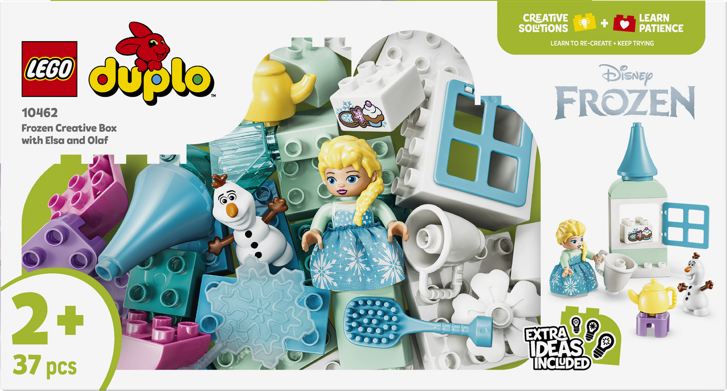 LEGO® | DUPLO: Frozen Creative Box with Elsa and Olaf (10462) - box back