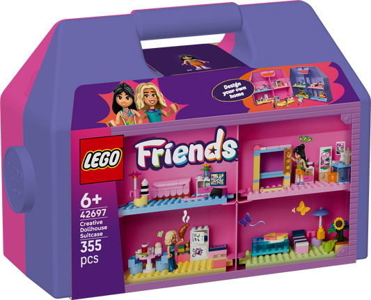 LEGO® | Friends: Creative Dollhouse Suitcase (42697) - box front