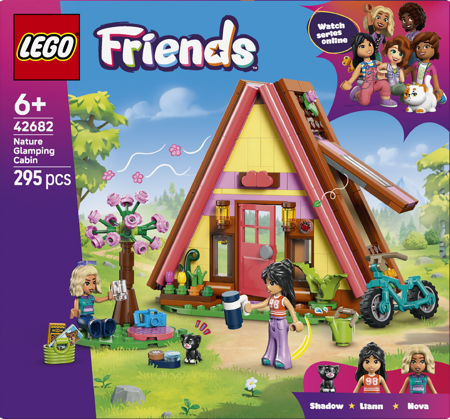 LEGO® | Friends: Nature Glamping Cabin (42682) - box back