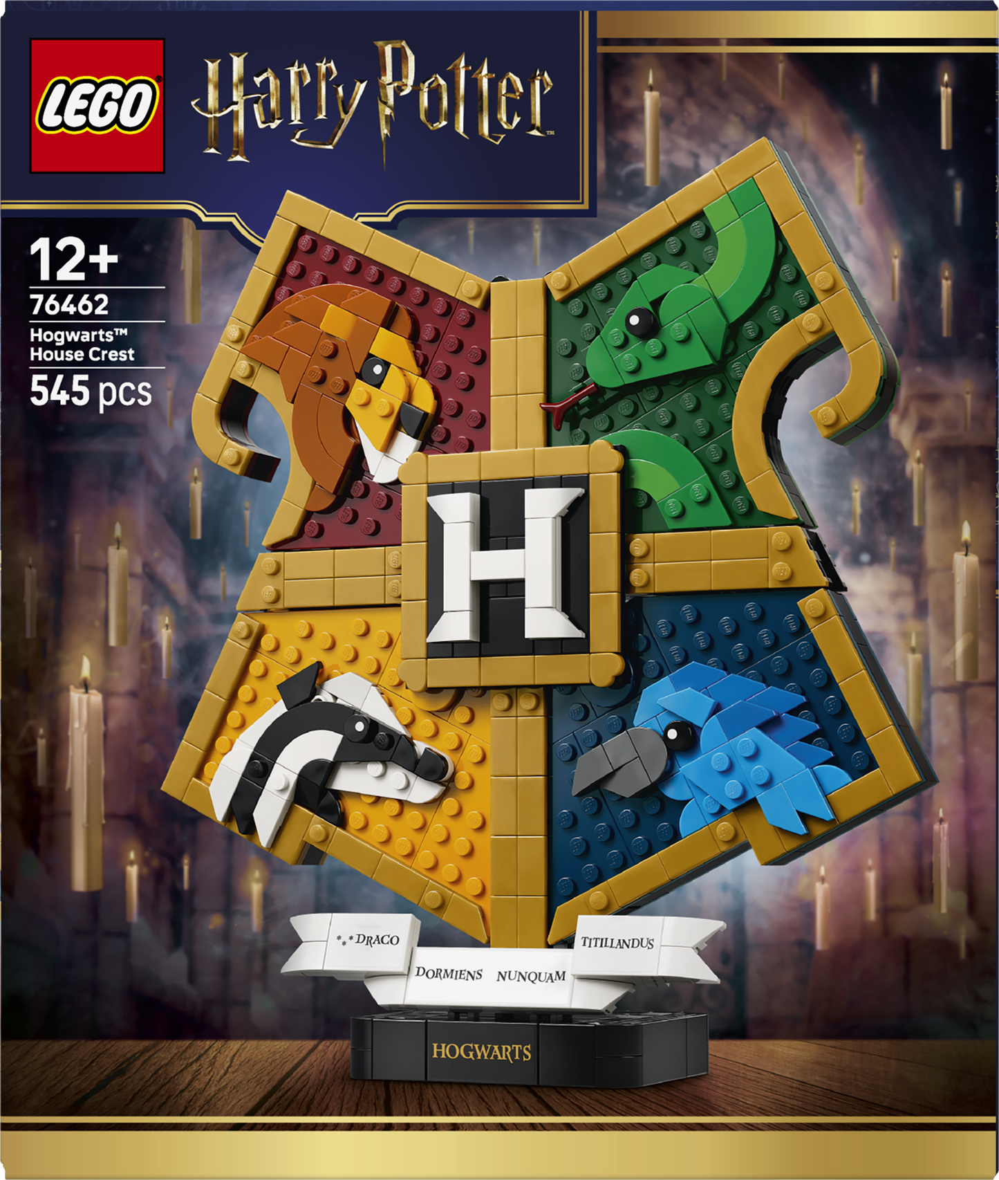 LEGO® | Harry Potter: Hogwarts House Crest (76462) - box back