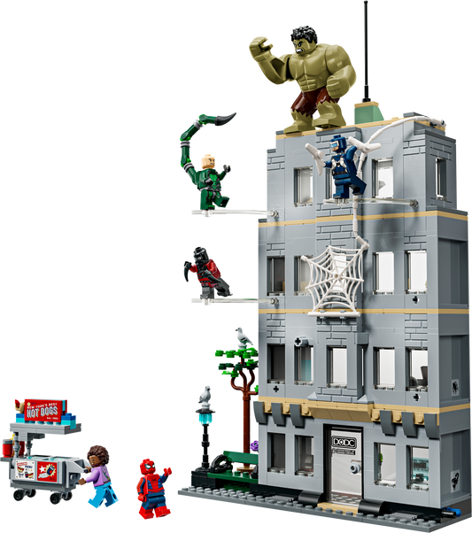 LEGO® | Marvel: Spider-Man vs. Hulk Epic Clash (76350) - product image