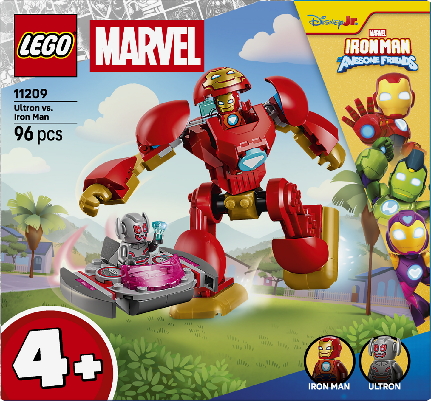 LEGO® | Marvel: Ultron vs. Iron Man (11209) - box back