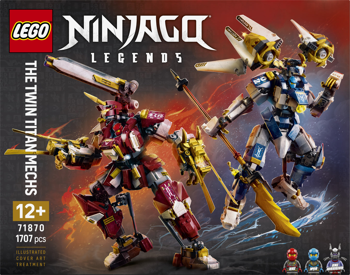 LEGO® | NINJAGO: The Twin Titan Mechs (71870) - box back