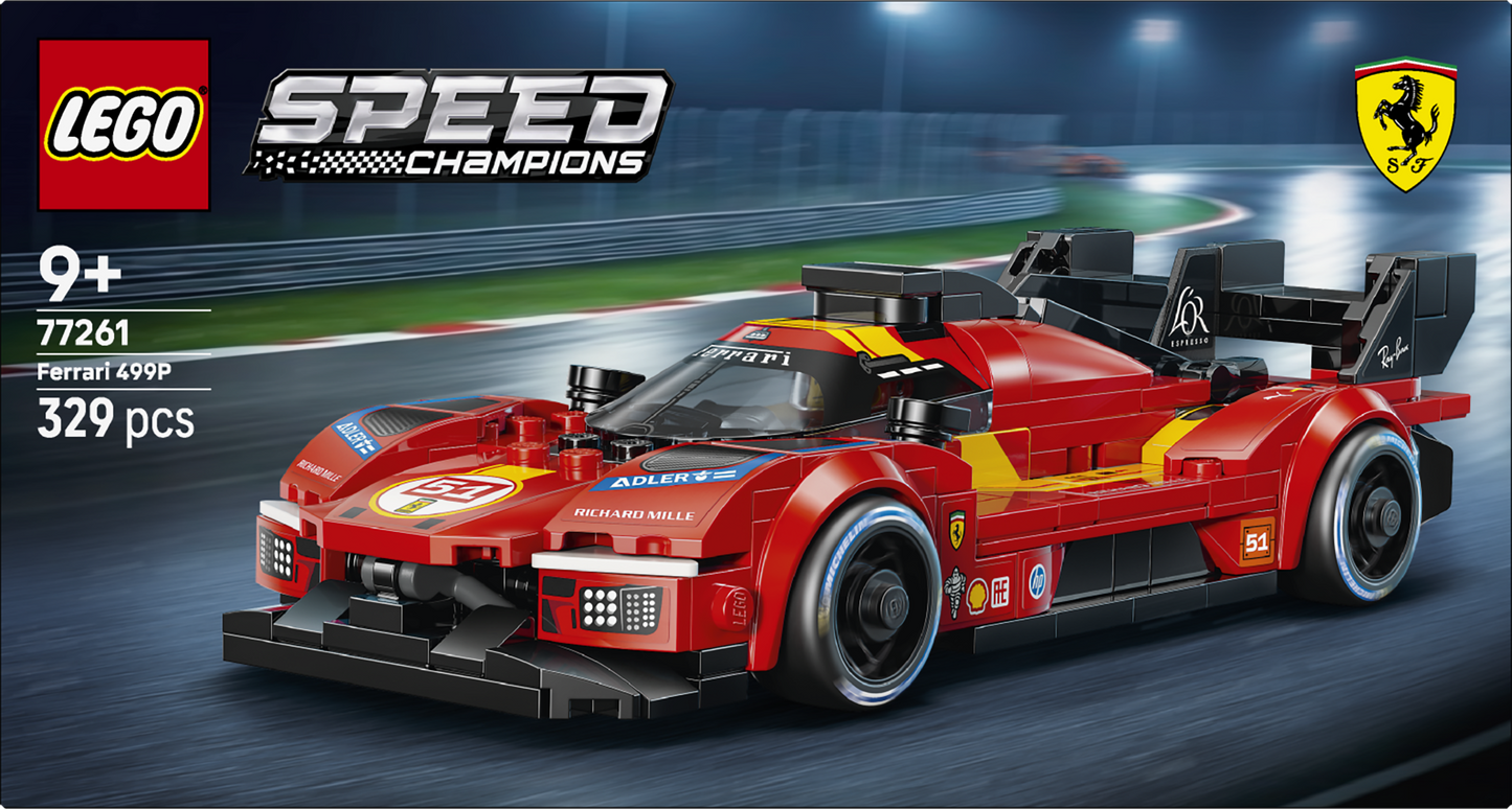 LEGO® | Speed Champions: Ferrari 499P (77261) - box back