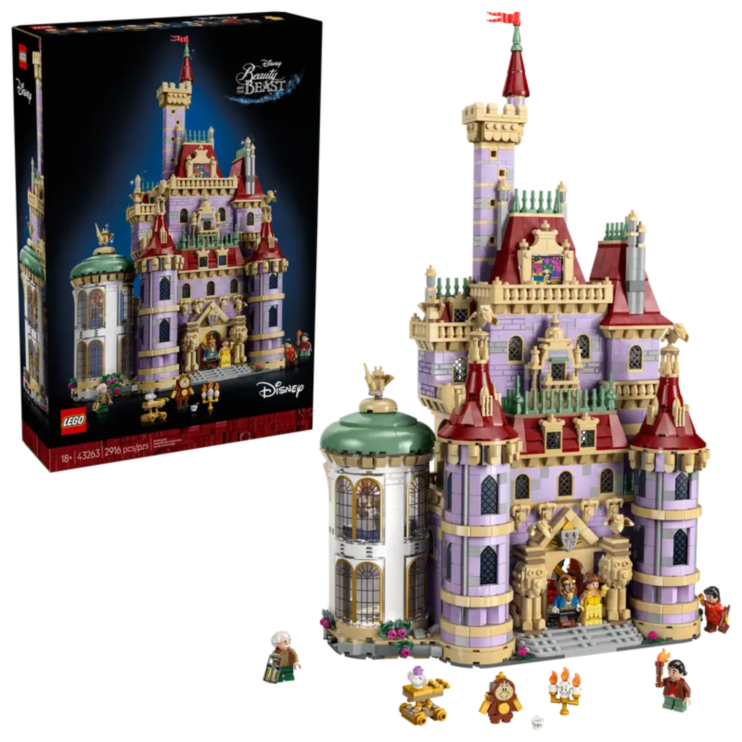 LEGO® | Disney: Beauty and the Beast Castle (43263)
