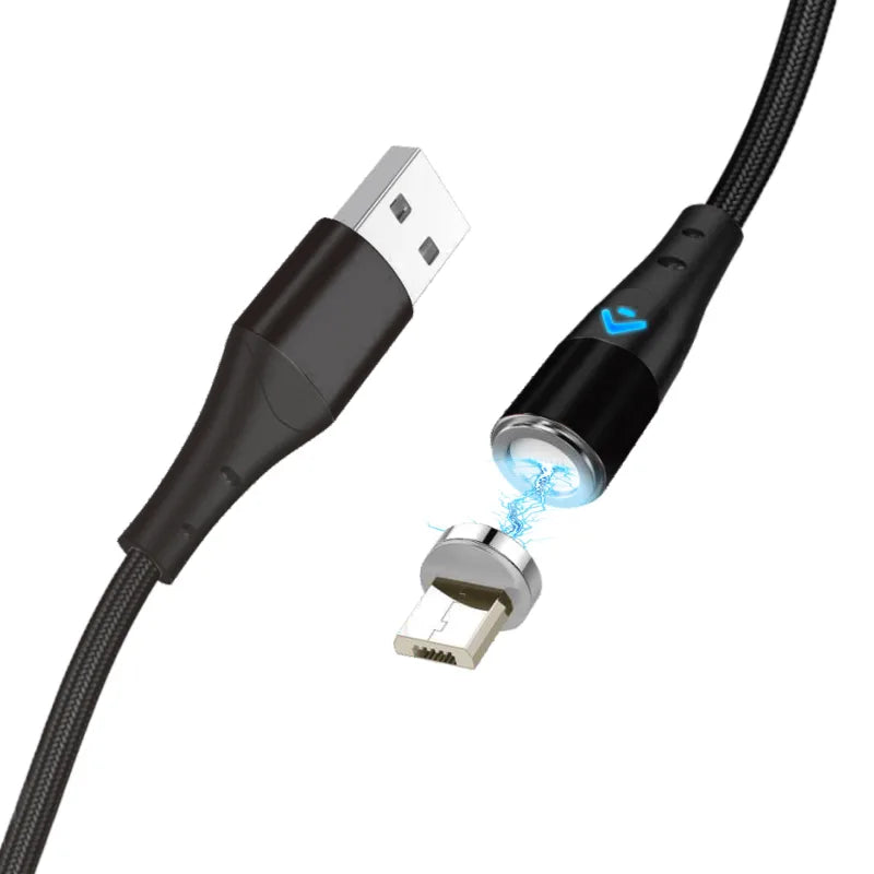 Phoenix Magnetic Micro USB 3A Data and Charging Cable 1m