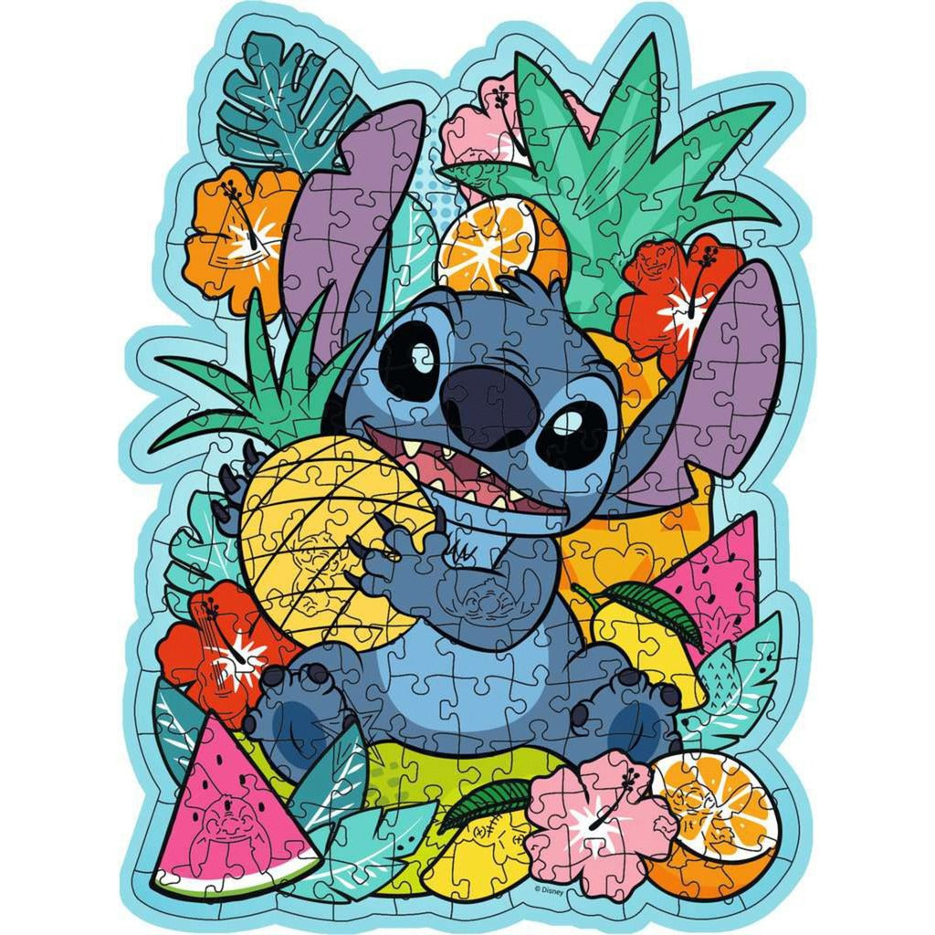 Ravensburger | Shaped Disney Stitch, Wooden 150pc